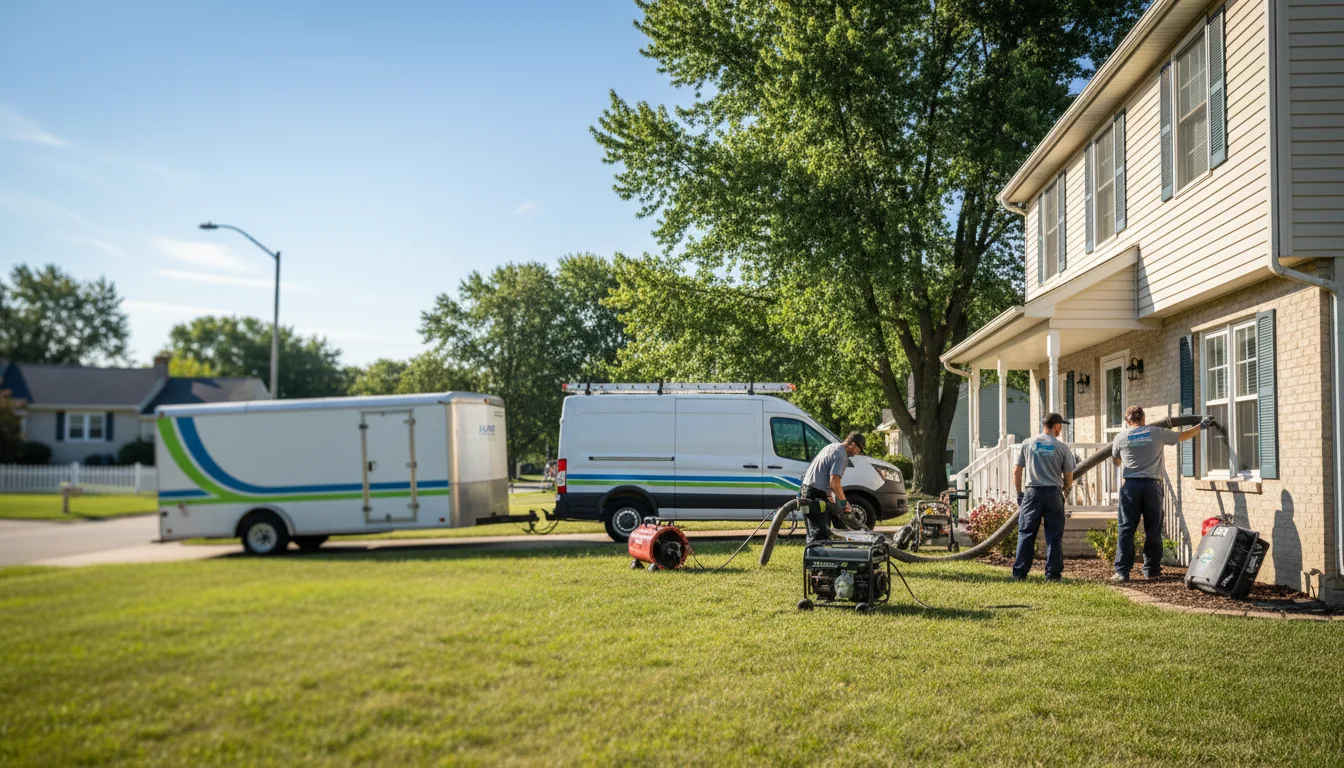Flooded Basement Restoration And Cleanup With Repair in Deer Lodge, MT near me